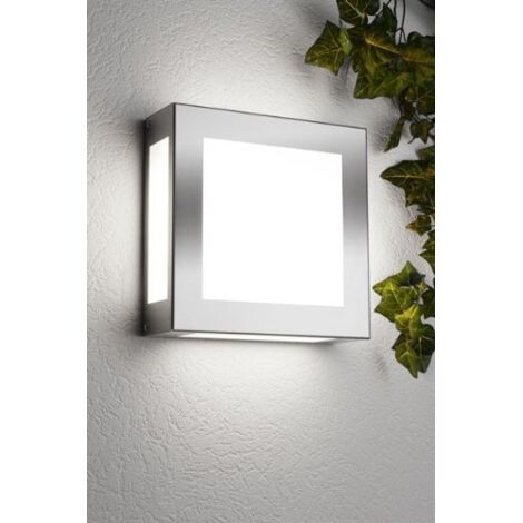 CMD 42 648253 LUCES EXTERIOR APLIQUE E27 120W IP44 AFFIN ACERO