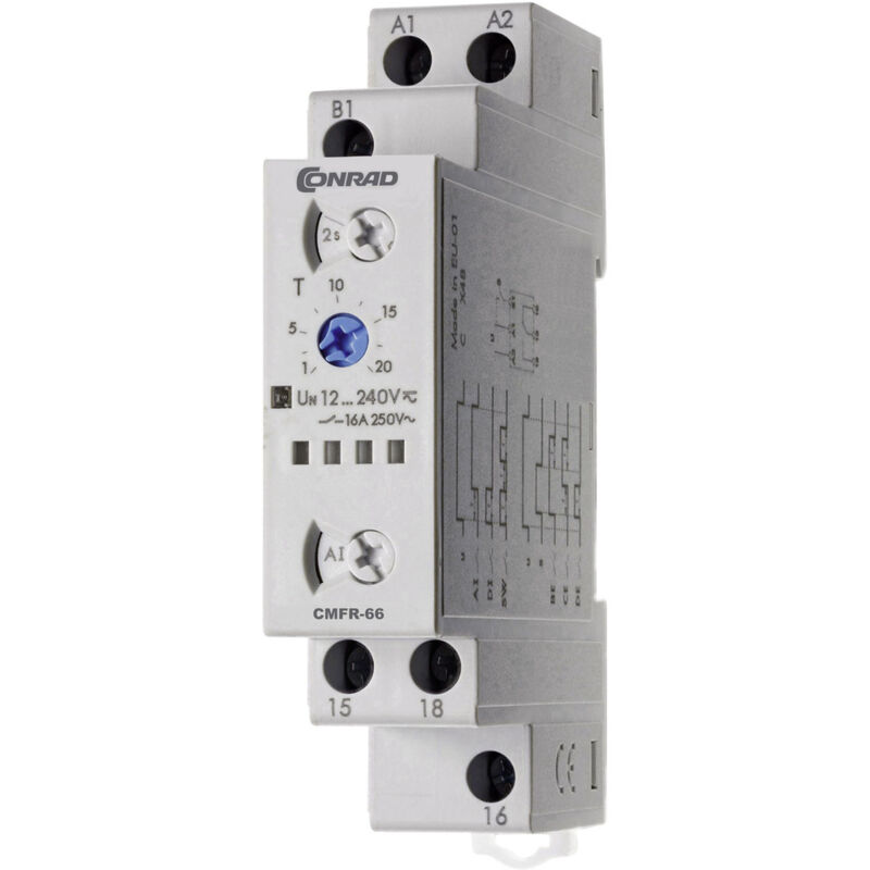 Conrad Components - Cmfr-66 Zeitrelais Multifunktional 1 St. Zeitbereich, 24 H (max) 1 Wechsler