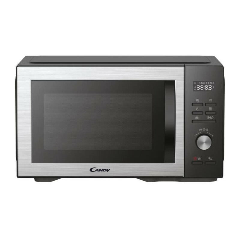 Candy - CMGA31EDLB Micro-ondes Gril - 31L - mo : 1000W - Gril : 1000W - Cavité en acier inoxidable - ui digitale Nettoyage automatique