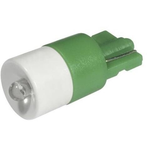 CML 1511B25UG3 Luce di segnalazione a LED Verde W2,1x9,5d 12 V/DC, 12 V/AC 2100 mcd