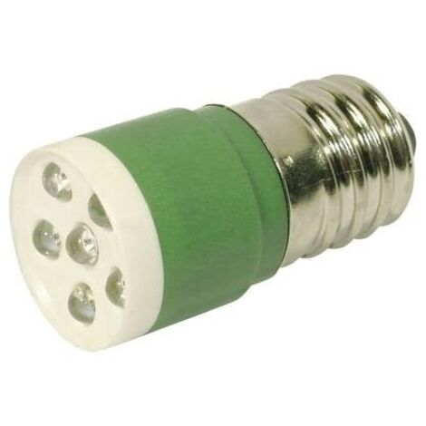 CML 18646351 Lampadina LED Verde E14 24V 1,2W