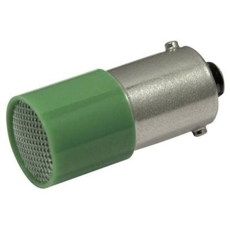 CML 18824121 Luce di segnalazione a LED Verde BA9s 110 V/DC, 110 V/AC 1.6 lm