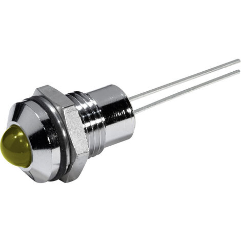 CML 19060002 LED-Signalleuchte Gelb    12 V/DC    32 mcd