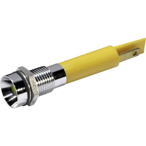 CML 19500432 Luce di segnalazione a LED Giallo 230 V/AC 7 mcd