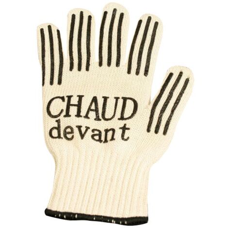 AC-DECO Cmp M36 Gant de protection anti-chaleur beige et noir