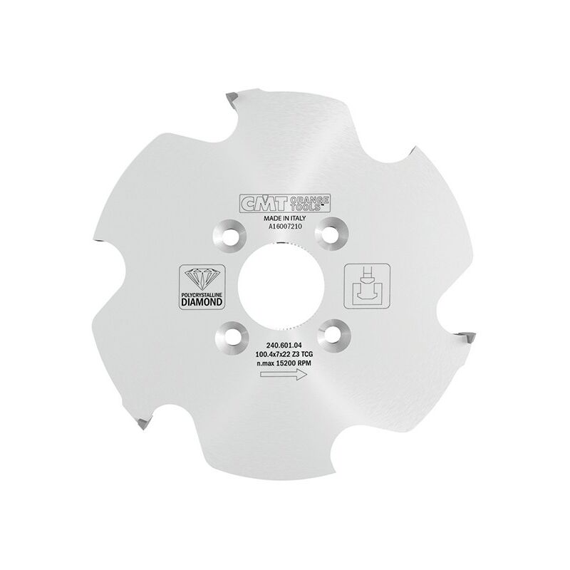 CMT - Lame diamant 100,4x7/4mm pour Lamello Zeta P2