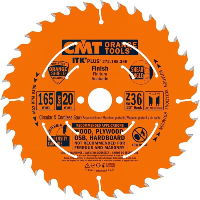 272.165.36h Lame Circulaire (Ultra Itk) 165x1.5x20 Z=36
