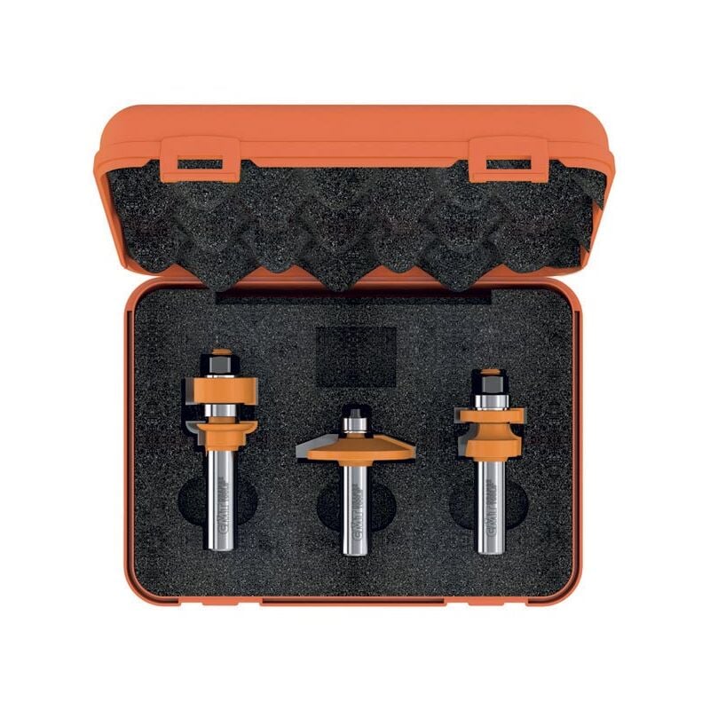 CMT - 900.024.11 coffret de 3 fraises pour portes hw S=8