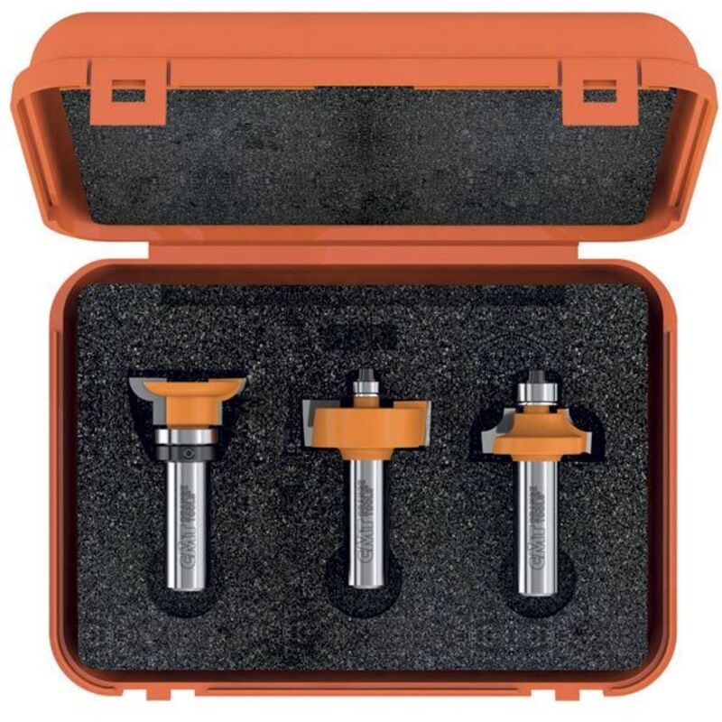 800.525.11 Jeu De 3 Coupe-Profilés Pour Portes En Verre Hw/portes S=12,7 Droite