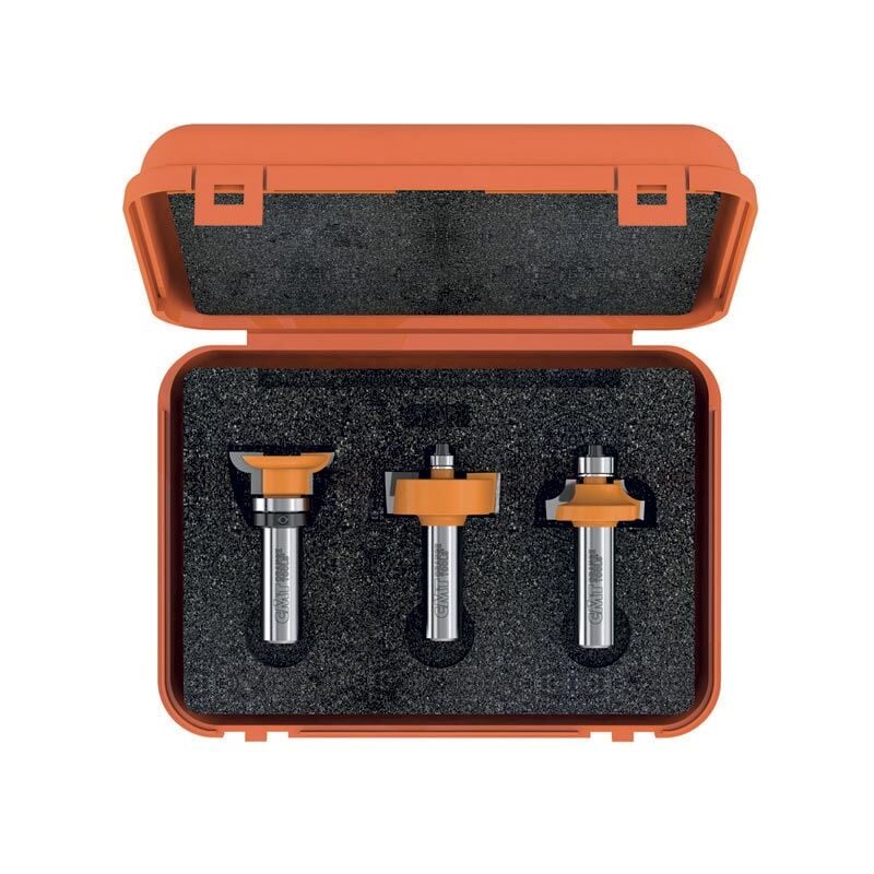 CMT - 900.025.11 coffret de 3 fraises pour portes hw S=8