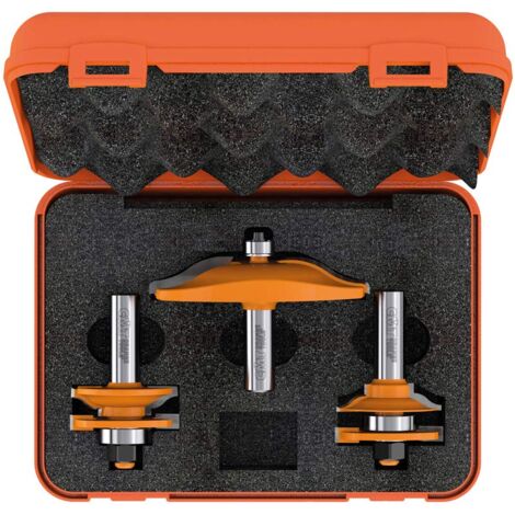 CMT 900.514.11 Set di 3 frese per antine, Attacco S=12mm