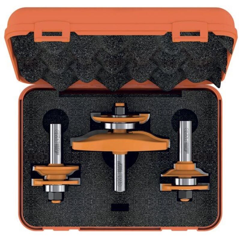 CMT  Orange Tools 900,517,11 Coffret 3 pour cuisines fraises hm s 12