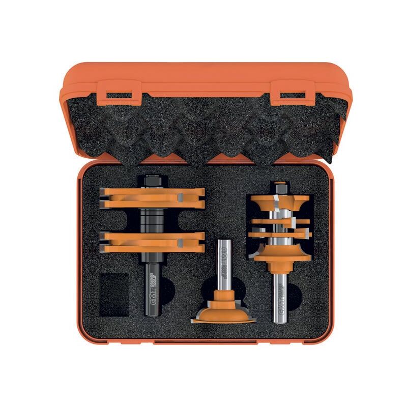 CMT - 800.527.11 coffret de 3 fraises pour portes hw S=12,7