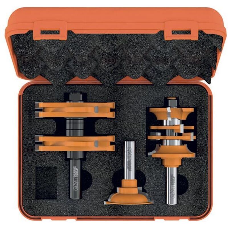 CMT - 900.527.11 coffret de 3 fraises pour portes hw S=12