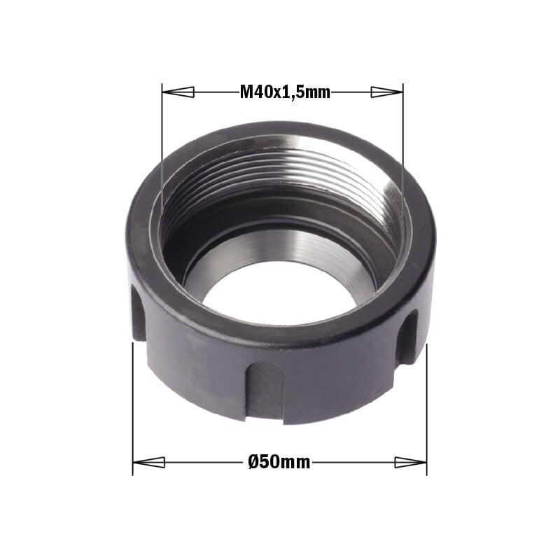 CMT - 992.183.02 eCROU de serrage pinces ER32 40X1,5 ga