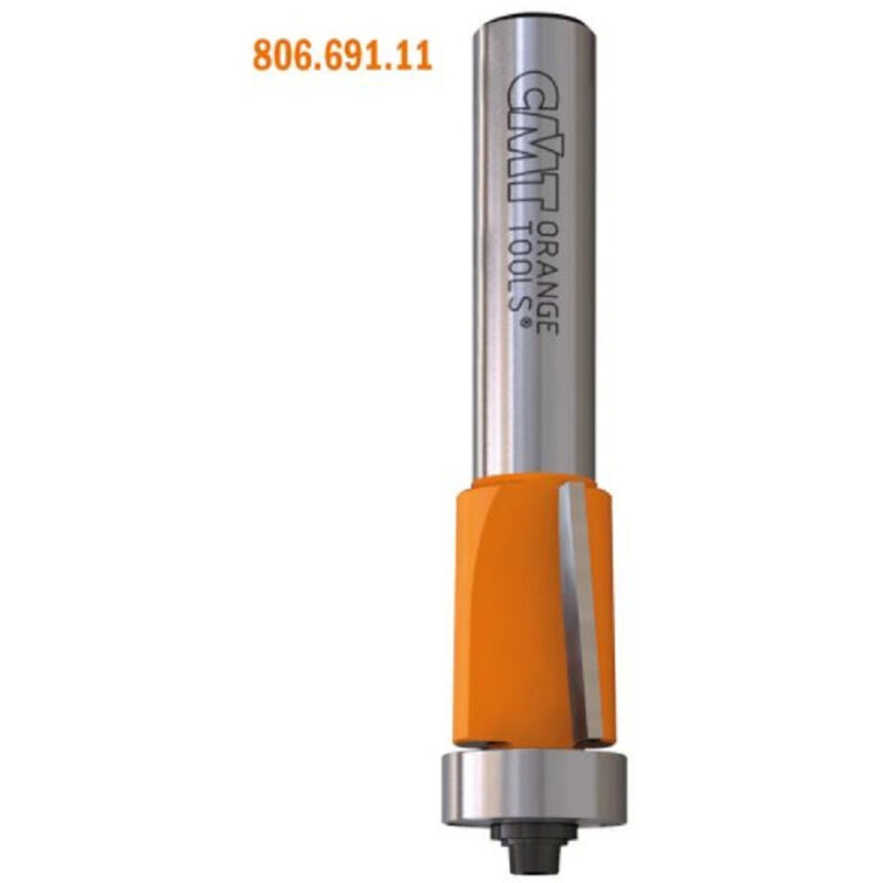 CMT - Fraise à affleurer 19 x 25,4mm carbure - Queue 12,7mm