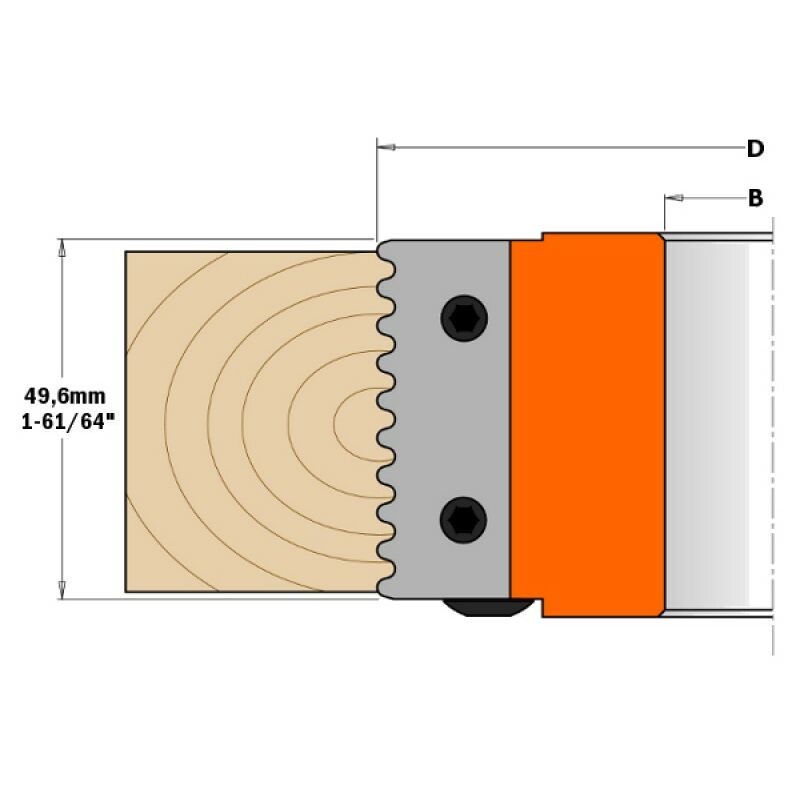 CMT - Jeu de 2 plaquettes bouvetage porte outils