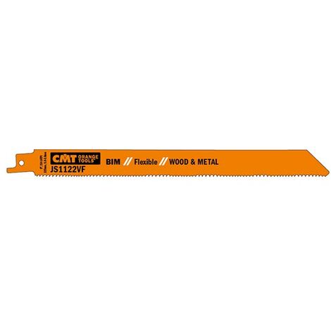 CMT JS1122VF-5 - 5-sawslames pour bois/métal (bim) 225x25x10tpi