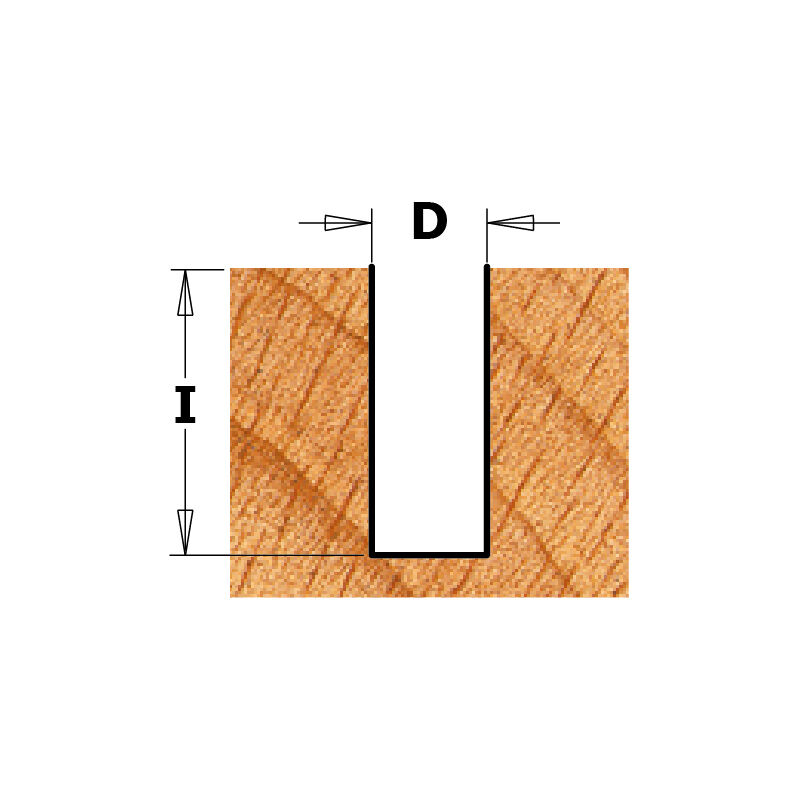 K912-120 fresa taglienti diritti hw Z2 S=8 D=12x32x62 dx