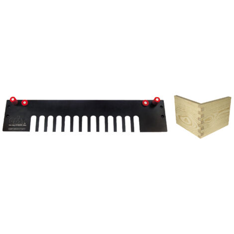 CMT300T127 gabarit von joint rouge – Fur joints a dents droites Ø12,7 mm – Guide von precision Ø11,1 x 4 mm