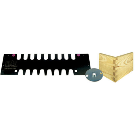 CMT300T190 gabarit pour assemblage à queue d'aronde 19mm – Guide de précision Ø11,1x4mm – Pour fraises droites et queue d'aronde