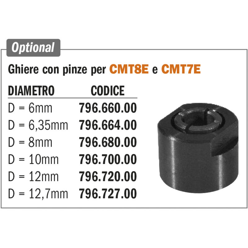 CMT - router 2400W - versione aggiornata ( 7E)