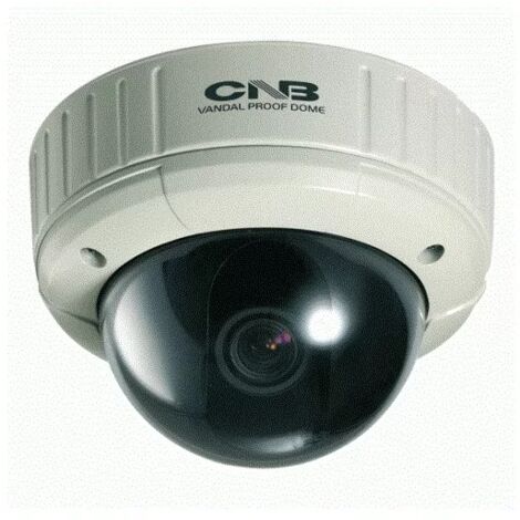 CNB Technology VBB-35VF - 1/3" CCD Caméra Dôme Anti-Vandale Extérieur WDR - PAL