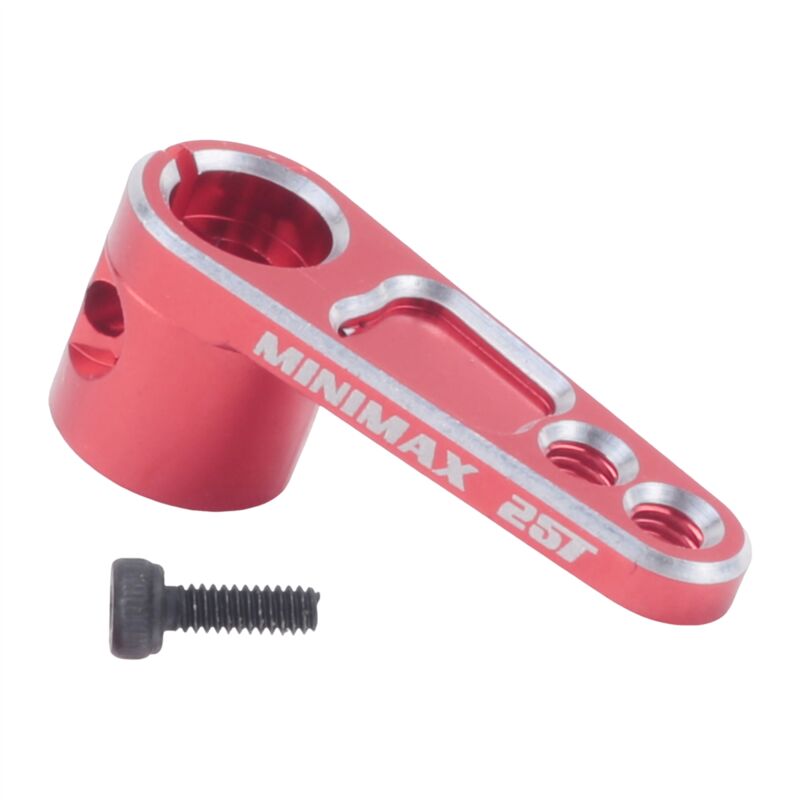 Image of Tlily - Cnc Aluminium 25T Servo Horn Lenkarme für TRX4 rc Crawler Truck,Rot
