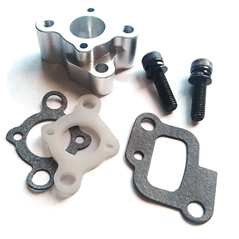 Image of Cnc Ansaug Krümmer Set für 23-30,5 Ccm Gasmotor Zenoah Baja 5B 5T 5Sc 5Ive-T Rovan Motor