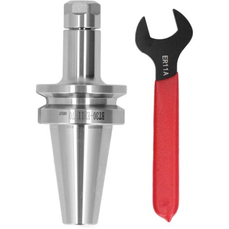 CNC-Bearbeitungswerkzeug CNC-Werkzeughalter 0,005 mm Hochpräzisionsbearbeitungszentrum BT30-ER11-70 Fräsdorn mit Schraubenschlüssel