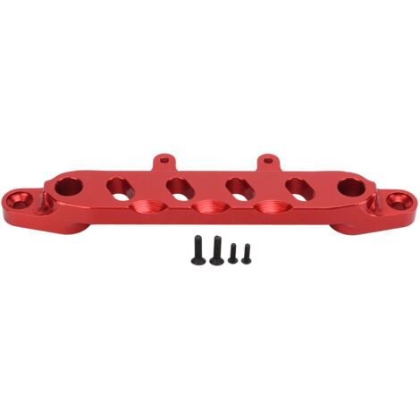 CNC-gefräster Stützrahmen aus Aluminiumlegierung für SCX6 1/6 Frontkarosserie – LER-kompatibel, Rot
