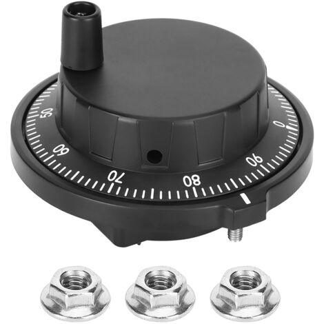 CNC-Handimpulsgeber mit 80-mm-Handrad und 100 Impulsen pro Umdrehung