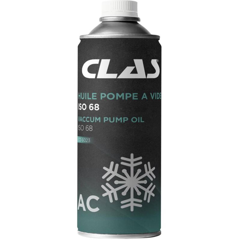 Clas - Huile climatisation pompe à vide iso 68 500ml - co 6023 Equipements