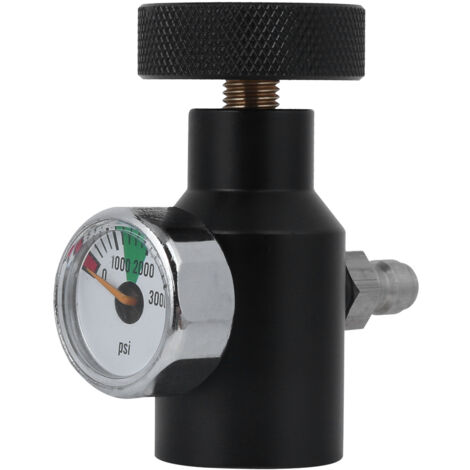 CO2 Cylinder Refill Adapter Connector Regulator Accessory for SodaStream 0-3000psi