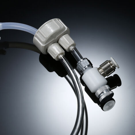 CO2-Generator-Set zum Selberbauen für Aquarien mit Manometer und Regelventil – ABS/PU 160 cm