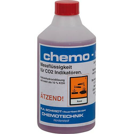 Co2-liquide de mesure rouge 0-20% 1 bouteille de 500 ml pour 7 remplissages