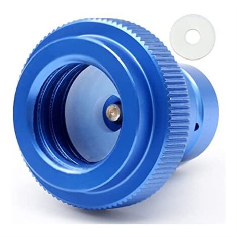 CO2 Quick Adapter Blue Upgraded for Soda Water Maker Compatible with DUO/Terra/Art, for Connector Universal CO2 Cylinder