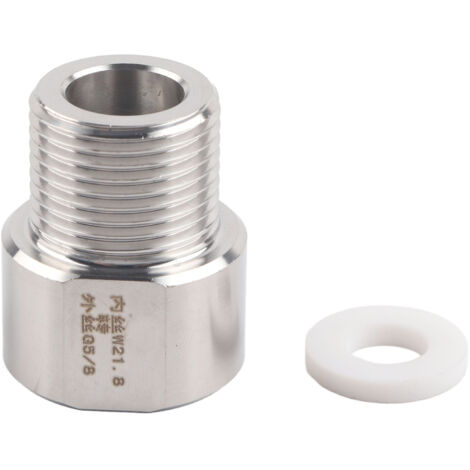 CO2-Regleradapter für Aquarien mit W21,8- auf G5/8-Anschluss