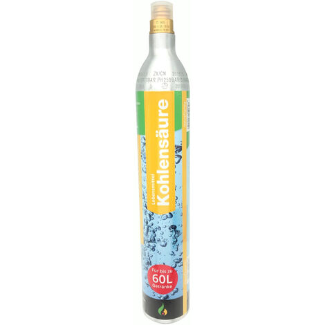 GASPROFI24 Co2 Soda Aluflasche 0,425 kg gefüllt