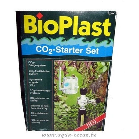 Co2 Starter Set de Bioplast pour aquarium d'eau douce et d'eau froide