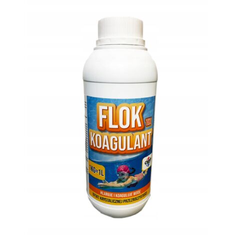 Coagulant pour piscine 1 kg Flok Tix