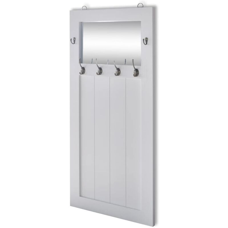 Coat Rack With Mirror
