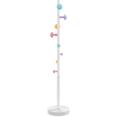 Coat Stand White 172 cm Powder-coated Iron vidaXL