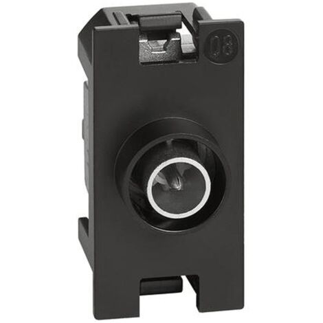 Coaxial zócalo de TV en directo Bticino Living Now 1 Formulario de K4202D