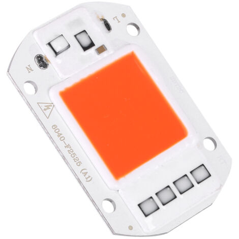 COB 6040 50W AC220V Lichtquelle für LED-Scheinwerfer mit breitem Abstrahlwinkel, rote Beleuchtungslampe, DIY-kompatibel.
