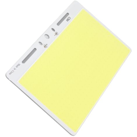 COB LED Panneau 70W 6500K Aluminium DIY Source Lumière Pour Lampe Camping Pêche Blanc Pur