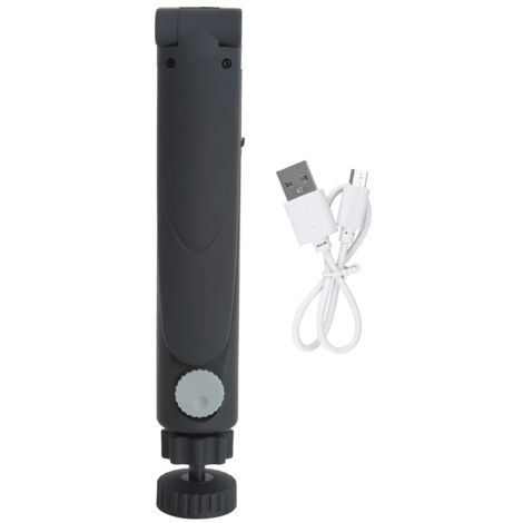 COB LED Work Flashlight USB Foldable Stepless Dimming Flashlight Outdoor Emergency Light