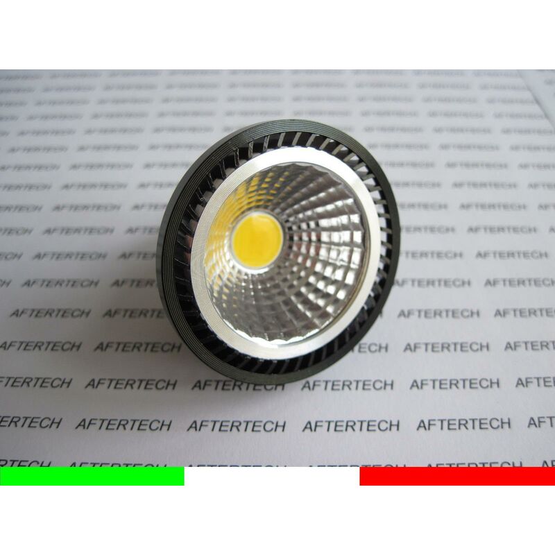 Image of Aftertech - cob MR16 5w lampadina led 120° bianco freddo 12V faretto dicroica