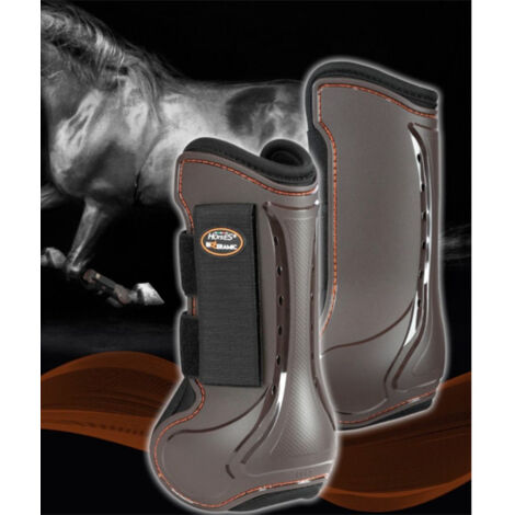 Cob, Nero: Paratendini in similpelle Horses in bio ceramica