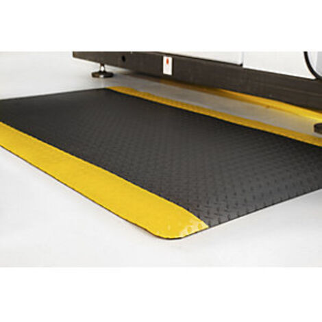 COBA  Stuoia antiaffaticamento DECKPLATE  misura fissa  nero /